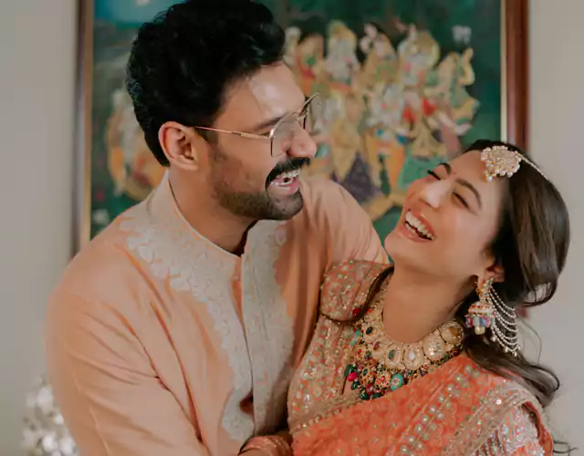 Bellamkonda Srinivas and Kavya Reddy Engagement Photos